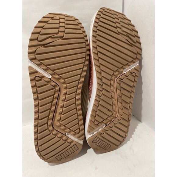 PUMA WOMENS PACER FUTURE ATHLETIC SNEAKERS EGGNOG WHITE ROSE COLOR SIZE 8.5 - Picture 5 of 6